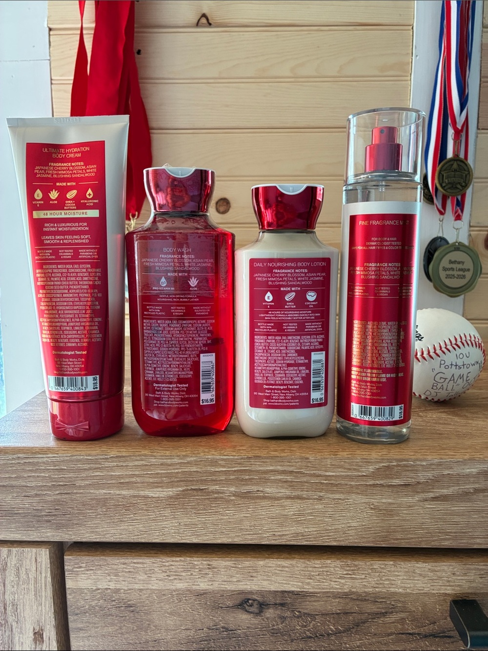 Bath & Body Works Japanese Cherry Blossom Fine Fragrance Mist & Body Care - (4) - Picture 3 of 3